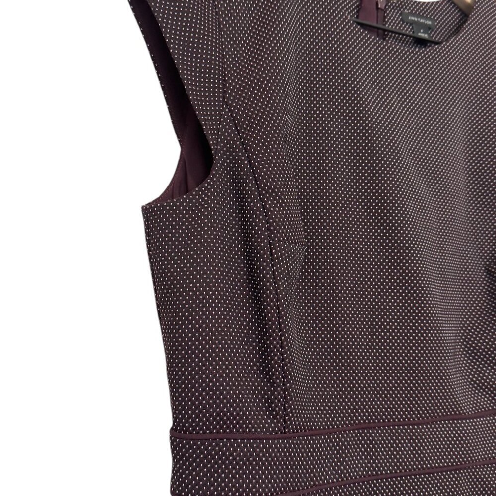 EUC Ann Taylor Midi Dress | Burgundy